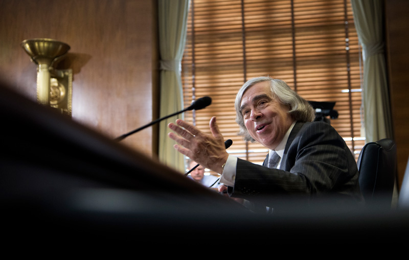 Ernie Moniz testifies at his confirmation hearing